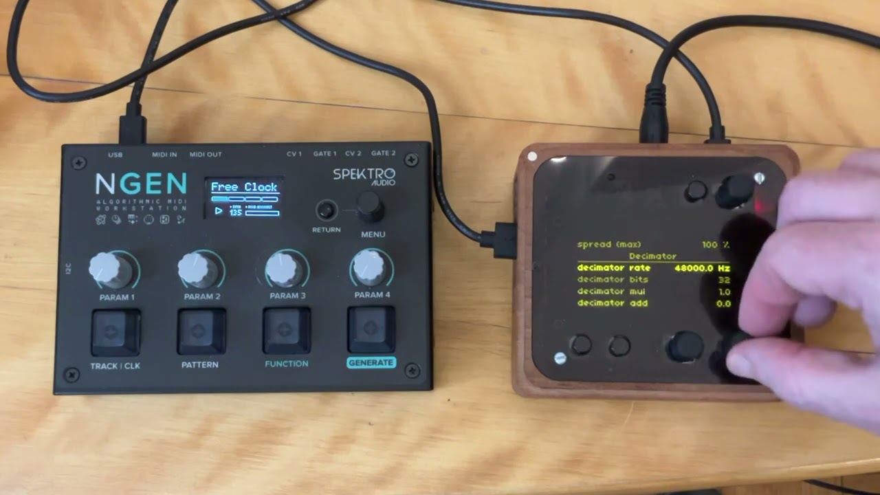 Floodplains - Granular Synth for Norns - External Sequencing